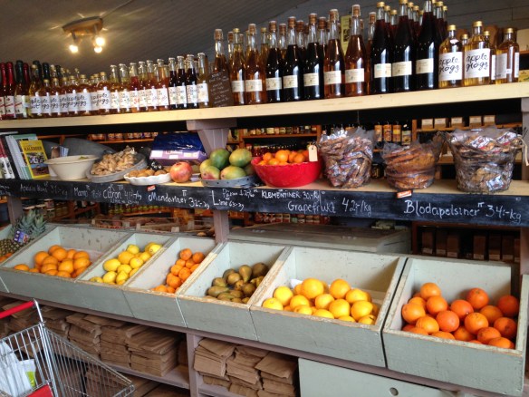 Ekologisk matvaruaffär